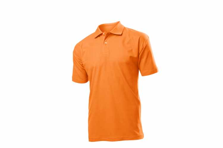 Stedmann orange Poloshirt herre ST3000