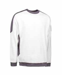 ID PRO herre / unisex wear  sweatshirt med kontrast 0362