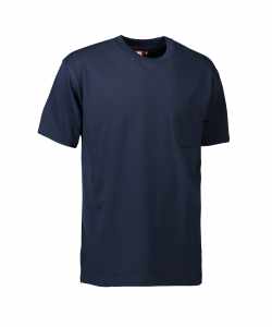 T-TIME® T-shirt unisex med brystlomme - 0550